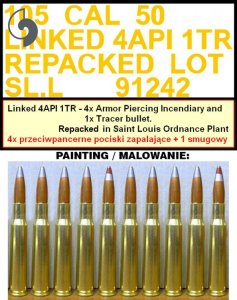 画像10: MASTER[GM-35-064]1/35 WWII アメリカ ブローニングM2HB .50口径(12.7mm)機関銃 w/M3三脚架マウント M2弾薬箱付 (10)