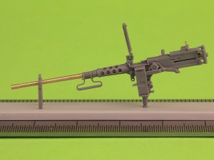 画像2: MASTER[GM-35-069]1/35 WWII アメリカ ブローニングM2HB .50口径(12.7mm)機関銃セット D69820揺架/D68375小型弾倉付(大戦初期戦車用) (2)