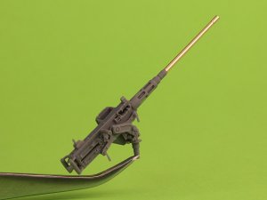 画像9: MASTER[GM-35-069]1/35 WWII アメリカ ブローニングM2HB .50口径(12.7mm)機関銃セット D69820揺架/D68375小型弾倉付(大戦初期戦車用) (9)