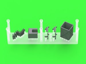 画像5: MASTER[GM-35-070]1/35 WWII アメリカ ブローニングM2HB .50口径(12.7mm)機関銃セット D70627揺架/D68375小型弾倉付(M10駆逐戦車用) (5)