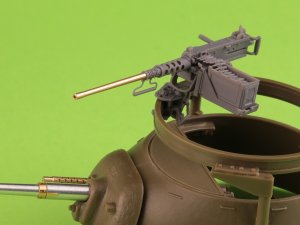 画像10: MASTER[GM-35-073]1/35 WWII アメリカ ブローニングM2HB .50口径(12.7mm)機関銃 w/M49リングマウント(D40721/D40733揺架/D40731固定弾薬箱またはD90078弾薬トレイ) (10)