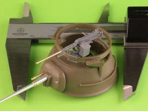 画像11: MASTER[GM-35-073]1/35 WWII アメリカ ブローニングM2HB .50口径(12.7mm)機関銃 w/M49リングマウント(D40721/D40733揺架/D40731固定弾薬箱またはD90078弾薬トレイ) (11)