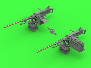 画像12: MASTER[GM-35-073]1/35 WWII アメリカ ブローニングM2HB .50口径(12.7mm)機関銃 w/M49リングマウント(D40721/D40733揺架/D40731固定弾薬箱またはD90078弾薬トレイ) (12)