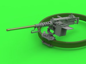 画像14: MASTER[GM-35-073]1/35 WWII アメリカ ブローニングM2HB .50口径(12.7mm)機関銃 w/M49リングマウント(D40721/D40733揺架/D40731固定弾薬箱またはD90078弾薬トレイ) (14)