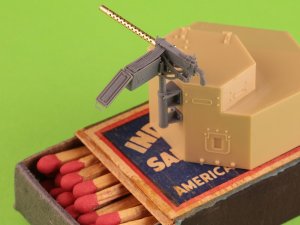 画像8: MASTER[GM-35-087]1/35 WWII/現用 アメリカ ブローニングM1919A4 .30口径(7.62mm)機関銃 M20対空機銃マウント/D7431揺架付 (8)