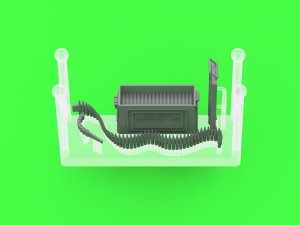 画像13: MASTER[GM-35-088]1/35 WWII/現用 アメリカ ブローニングM1919A4 .30口径(7.62mm)機関銃 M2三脚搭載(M1弾薬箱付) (13)