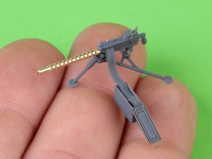 画像3: MASTER[GM-35-088]1/35 WWII/現用 アメリカ ブローニングM1919A4 .30口径(7.62mm)機関銃 M2三脚搭載(M1弾薬箱付) (3)