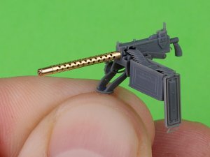 画像3: MASTER[GM-35-092]1/35 WWII アメリカ ブローニングM1919機関銃 E6160マウント M4シャーマン/T17E1スタッグハウンド用(汎用) (3)