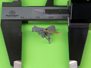 画像6: MASTER[GM-35-092]1/35 WWII アメリカ ブローニングM1919機関銃 E6160マウント M4シャーマン/T17E1スタッグハウンド用(汎用) (6)