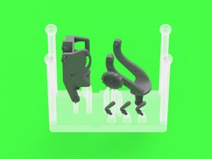 画像10: MASTER[GM-35-092]1/35 WWII アメリカ ブローニングM1919機関銃 E6160マウント M4シャーマン/T17E1スタッグハウンド用(汎用) (10)