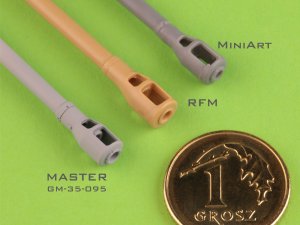 画像6: MASTER[GM-35-095]1/35 WWII ドイツ Sd.Kfz.234/2プーマ用 5cm KwK39 L/60砲身&MG42銃口セット(ミニアート/ライフィールドモデル/ドラゴン用) (6)