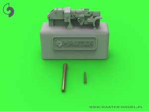 画像1: MASTER[GM-72-015]Japanese Type 95 Ha-Go light tank - 37mm Type 94 gun barrels with resin mount (for IBG kit) (1)