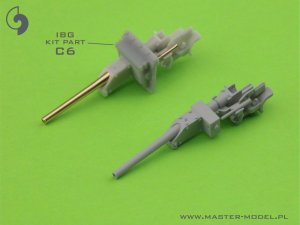 画像4: MASTER[GM-72-015]Japanese Type 95 Ha-Go light tank - 37mm Type 94 gun barrels with resin mount (for IBG kit) (4)