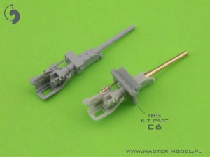 画像5: MASTER[GM-72-015]Japanese Type 95 Ha-Go light tank - 37mm Type 94 gun barrels with resin mount (for IBG kit) (5)
