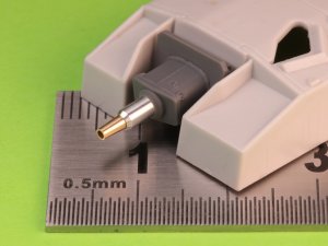 画像3: MASTER[GM-72-035]1/72 WWII ドイツ 7.5cm StuK 37 L/24砲身 マントレット付 III号突撃砲A/B/C/D/E型用 (3)