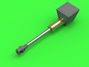 画像5: MASTER[GM-72-036]1/72 WWII ドイツ 7.5cm StuK 40 L/43砲身 マズルブレーキ/マントレット付 III号突撃砲F初期型用 (5)