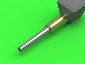 画像2: MASTER[GM-72-041]1/72 WWII ドイツ 10.5cm StuH 42 L/28砲身 マズルブレーキ無 マントレット付 突撃榴弾砲42用 (2)