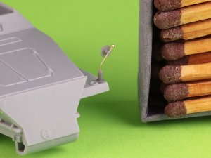 画像3: MASTER[GM-72-043]1/72 WWII ドイツ軍車両用 車幅ポール Sd.Kfz.221/222/223/231/232/233/234/247/250/251/263など用(4本入) (3)