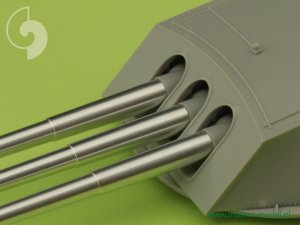 画像3: MASTER[SM-200-001]USS Arizona BB-39 (1941) - main gun barrels - 14in/45 (356mm) (12pcs) (3)