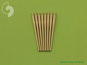 画像1: MASTER[SM-200-003]IJN 12.7cm/40 (5in) Type 89 barrels (8pcs) (1)