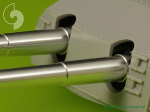 画像3: MASTER[SM-200-006]German battleship Bismarck - main gun barrels - 38cm (15in) SKC/34 (8 pcs) (3)