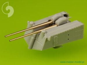 画像3: MASTER[SM-200-007]German battleship Bismarck - secondary and heavy AA armament barrels - 15cm (12pcs), 10,5cm (16pcs) (3)