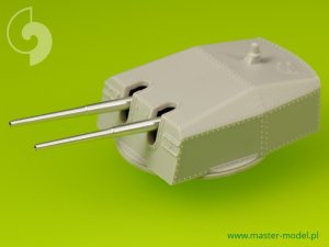 画像5: MASTER[SM-200-007]German battleship Bismarck - secondary and heavy AA armament barrels - 15cm (12pcs), 10,5cm (16pcs) (5)