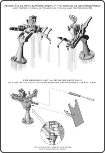 画像15: MASTER[SM-200-010]1/200 WWII 日本海軍 九六式25mm単装機銃 防盾付(8個入) (15)