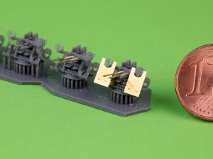 画像4: MASTER[SM-200-011]1/200 WWII 日本海軍 九六式25mm連装機銃 初期型 環状照準器(4個入) (4)