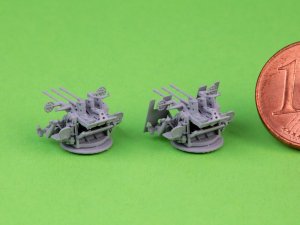 画像6: MASTER[SM-200-013]1/200 WWII 日本海軍 九六式25mm三連装機銃 初期型 環状照準器(4個入) (6)