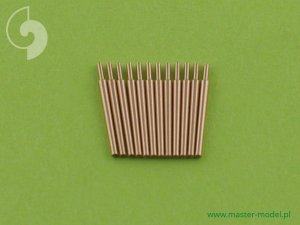 画像1: MASTER[SM-350-008]IJN 12,7cm/40 (5in) Type 89 barrels - for turrets with blastbags (12pcs) (1)