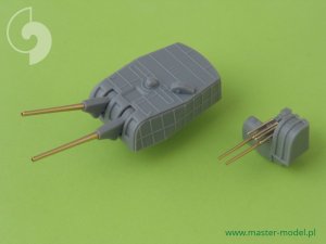 画像2: MASTER[SM-350-031]IJN Takao (1942) armament - 20cm (10pcs), 12,7cm (8pcs) barrels (with recoil cylinders) (2)