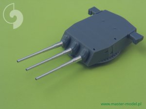 画像2: MASTER[SM-350-041]USN 16in/50 (40,6 cm) Mark 7 barrels - for turrets with blastbags (9pcs) - Iowa and Montana classes (2)