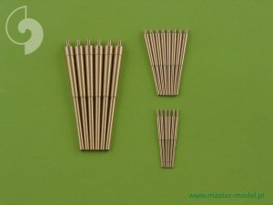 画像1: MASTER[SM-350-044]Admiral Graf Spee armament - 280mm (6pcs), 150mm (8pcs), 105mm (6pcs) barrels (1)