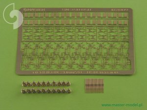 画像1: MASTER[SM-350-050]Oerlikon 20mm USN type - complete three dimensional gun, turned and etched elements (20pcs) (1)
