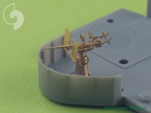 画像2: MASTER[SM-350-050]Oerlikon 20mm USN type - complete three dimensional gun, turned and etched elements (20pcs) (2)