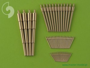 画像1: MASTER[SM-350-059]Russian battleship Borodino armament - 305mm (4pcs), 152mm (12pcs), 75mm (20pcs), 47mm (20pcs) (1)