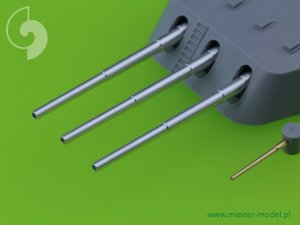 画像3: MASTER[SM-350-071]Russian battleship Sevastopol armament - 305mm (12pcs), 120mm (16pcs) (3)