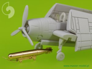 画像2: MASTER[SM-350-072]USN Airborne torpedoes Mark 13 (22.4in) with trolleys - early type (10pcs) (2)