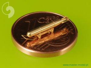 画像10: MASTER[SM-350-072]USN Airborne torpedoes Mark 13 (22.4in) with trolleys - early type (10pcs) (10)