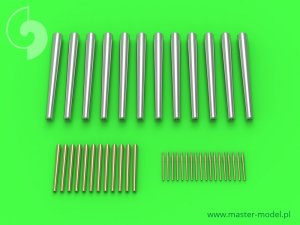 画像1: MASTER[SM-350-076]SMS Viribus Unitis armament - 305mm (12pcs), 150mm (12pcs) barrels, 70mm (18pcs) barrels - fits Combrig model (1)