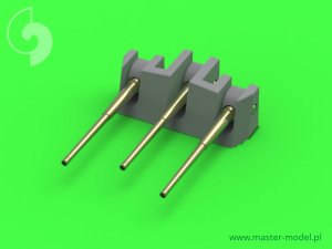 画像2: MASTER[SM-350-079]HMS Belfast armament - 6in (12pcs), 4in (12pcs) barrels - set includes resin correction for 6in gun mounting (2)