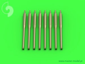 画像1: MASTER[SM-350-083]IJN 12,7cm/50 (5in) 3rd Year Type barrels - for turrets without blastbags (8pcs) - most IJN destroyers built 1930-1945 (1)