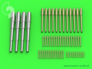 画像1: MASTER[SM-350-086]Russian battleship Tsesarevich (1904) armament - 305mm (4pcs), 152mm (12pcs), 75mm (18pcs), 45mm (14pcs), 37mm (10pcs) barrels (1)