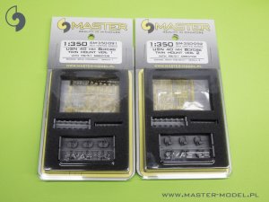 画像4: MASTER[SM-350-092]USN 40 mm/56 Bofors twin mount ver.2 / with Mk-51 director - (resin, PE and turned parts) - (6pcs) (4)