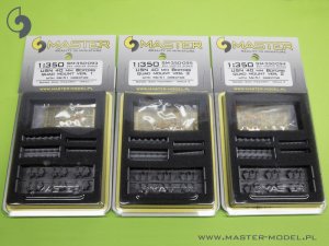 画像4: MASTER[SM-350-095]USN 40 mm/56 Bofors quadruple mount ver.3 / with Mk-51 director - (resin, PE and turned parts) - (6pcs) (4)