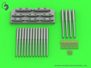 画像1: MASTER[SM-350-097]French pre-dreadnought Danton class armament barrels - 305mm (4pcs), 240mm (12pcs), 75mm (16pcs), 47mm (8pcs) (1)