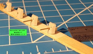 画像7: MASTER[SM-350-111]German gun 8,8cm/35 (3.46in) SK L/35 - used in early 1900's (e.g. Schlezwig-Holstein 1908) - (resin, PE and turned parts) - (4pcs) (7)