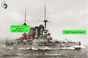 画像17: MASTER[SM-350-111]German gun 8,8cm/35 (3.46in) SK L/35 - used in early 1900's (e.g. Schlezwig-Holstein 1908) - (resin, PE and turned parts) - (4pcs) (17)