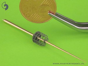 画像3: MASTER[SM-350-117]1/350 WWI オーストリア＝ハンガリー 戦艦SMSフィリブス・ウニティス マスト/ヤードセット(トランペッター用) (3)